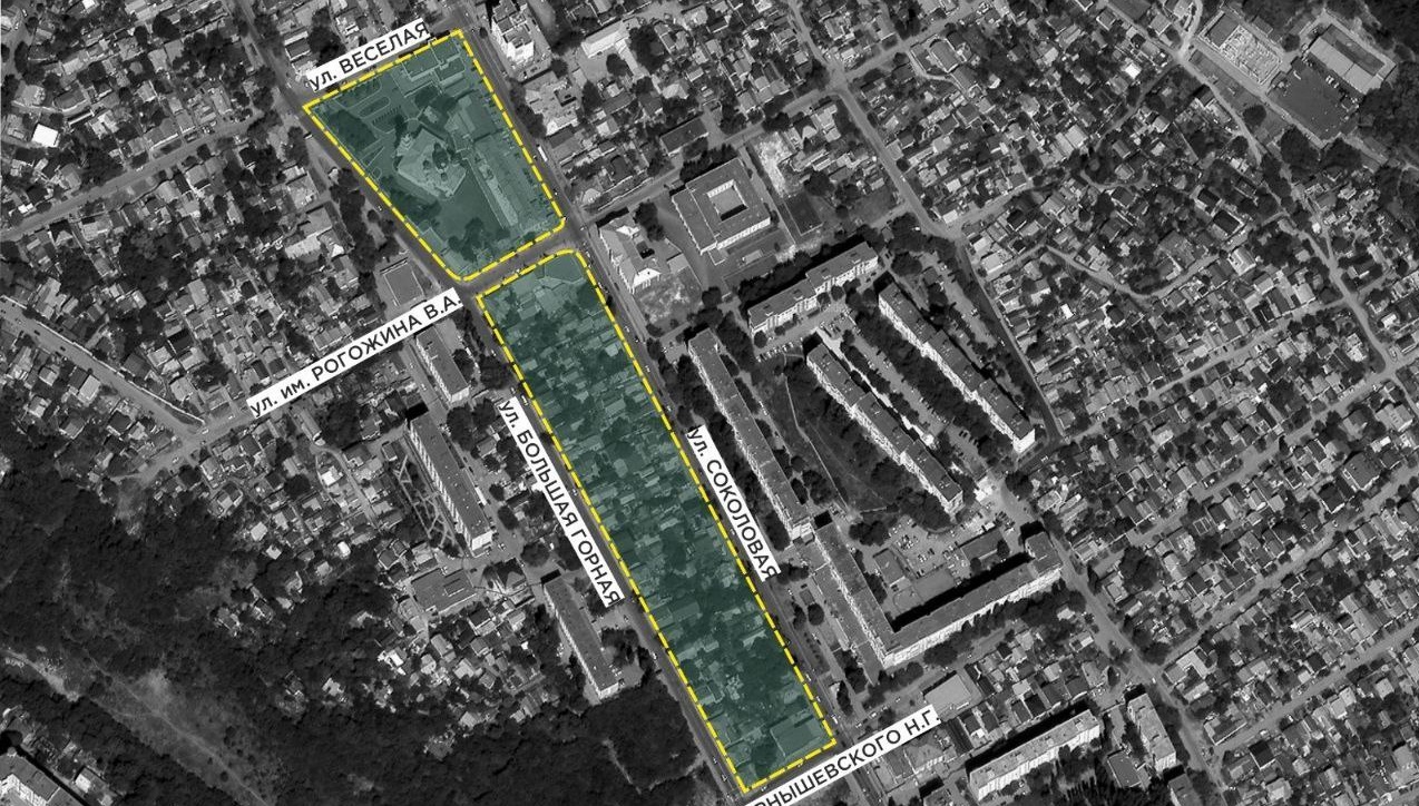 В Саратове продолжат сносить старинные дома в районе Славянской площади